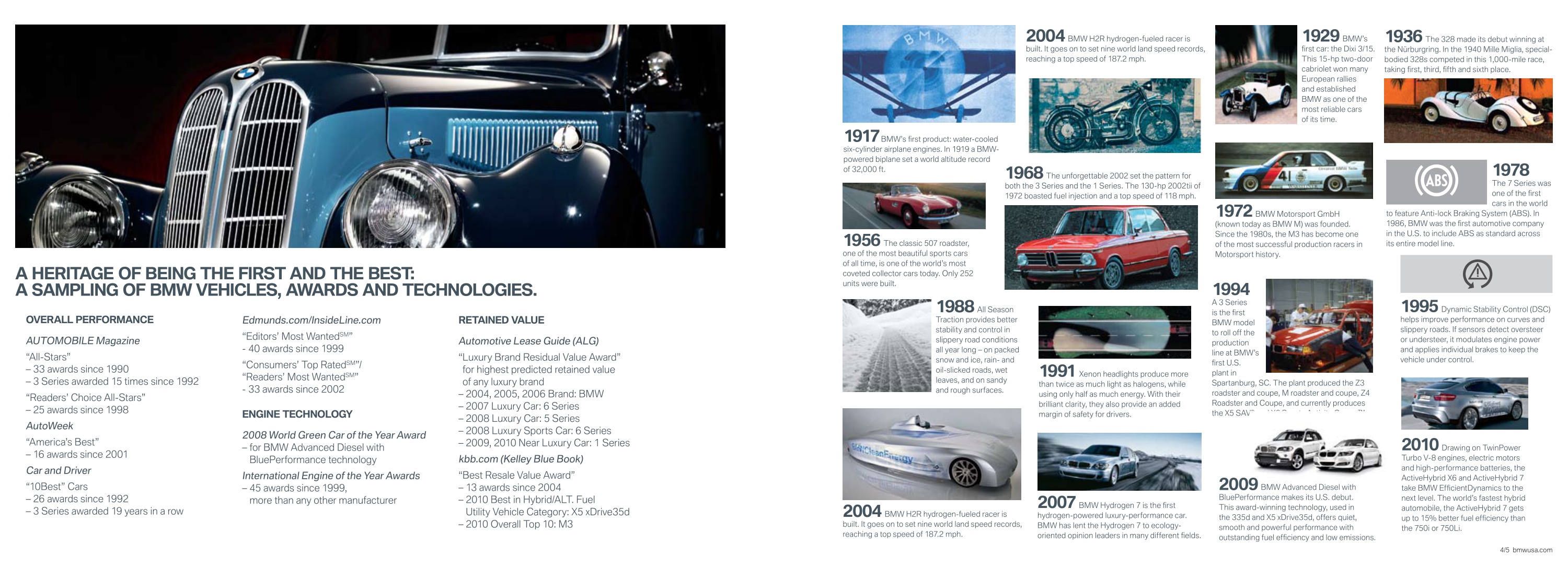 2011 BMW Full-Line Brochure Page 18